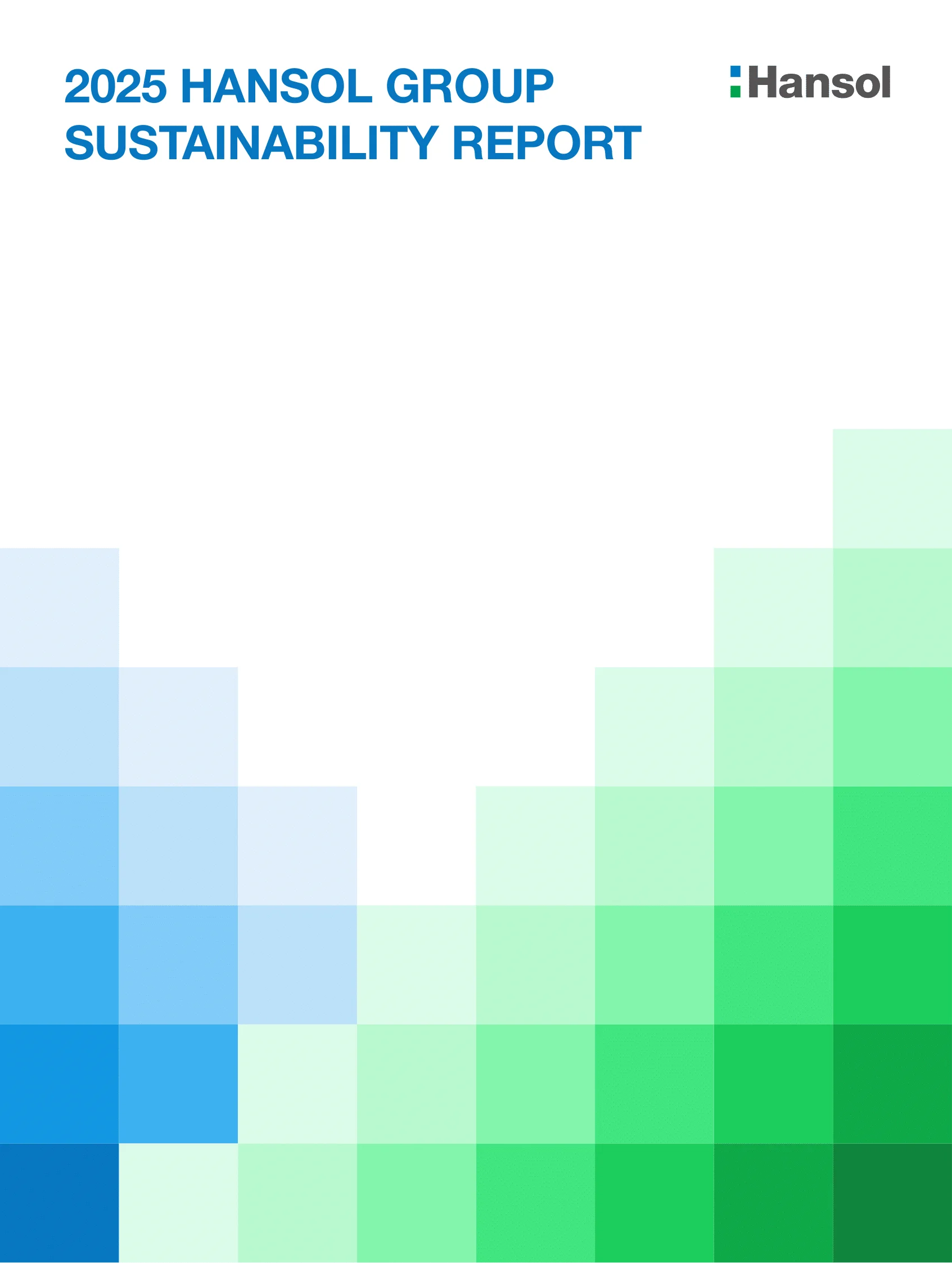 2025 Hansol Group Sustainability Report